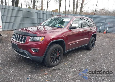 2016 Jeep Grand Cherokee Limited z USA, uszkodzony, nr VIN 1C4RJFBM2GC332845